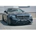 Накладка сплиттер на передний бампер на Mercedes E W213 Coupe AMG-Line